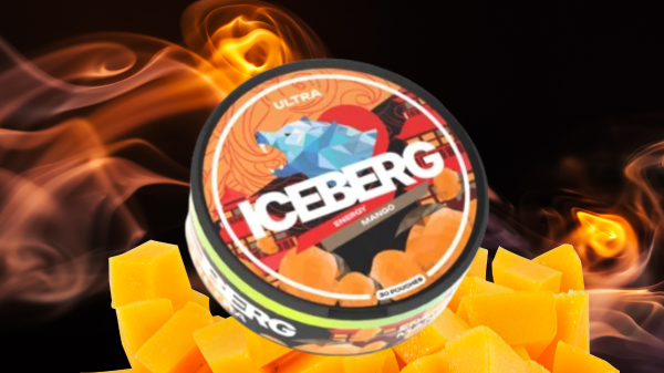 Ignite Your Senses with Iceberg Energy Mango Nicotine Pouches!