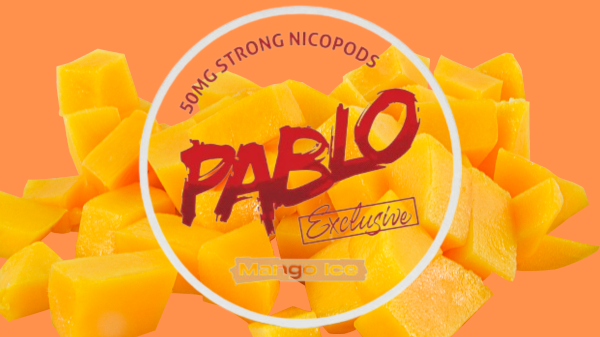 A Cool Blast of Tropical Refreshment: Pablo Exclusive Mango Ice Nicotine Pouches