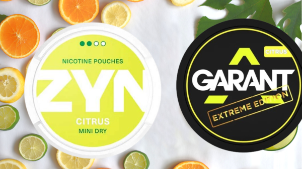 Battle of the Citrus Giants: GARANT Citrus Extreme vs. ZYN Citrus Mini Nicotine Pouches