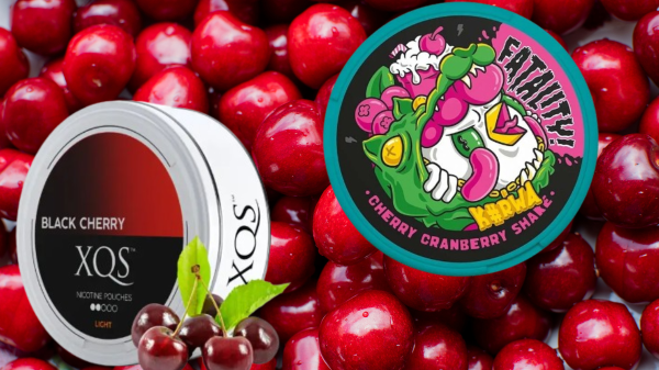 A Flavor Face-Off: XQS Black Cherry vs Kurwa Fatality Cherry Cranberry Shake Nicotine Pouches