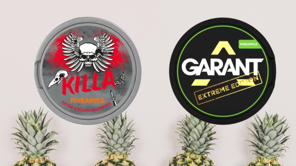 Battle of the Pineapples: A Deep Dive into GARANT Pineapple Extreme vs. Killa Pineapple Nicotine Pouches