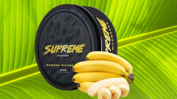 Creamy Delight in Every Pouch: A Comprehensive Review of Supreme Banana Milkshake Nicotine Pouches