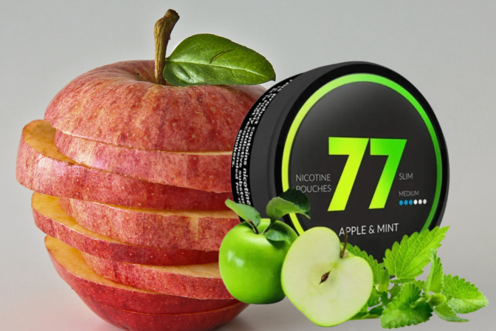 Crisp and Cool Perfection: A Review of 77 Apple & Mint Nicotine Pouches