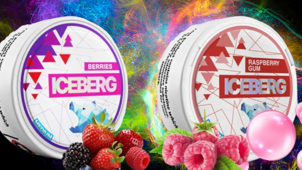 Flavor Showdown: Iceberg Raspberry Gum vs. Iceberg Berries Nicotine Pouches