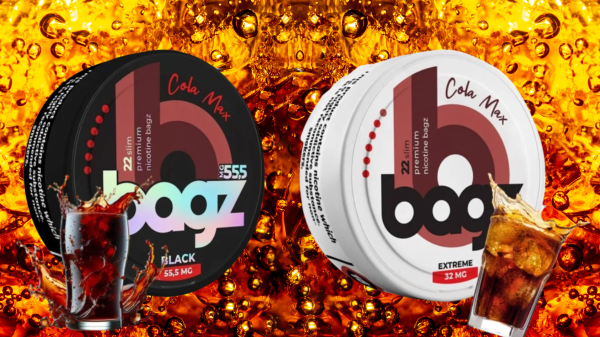 A Flavorful Showdown: Bagz Cola Max vs. Bagz Cola Max Black Nicotine Pouches