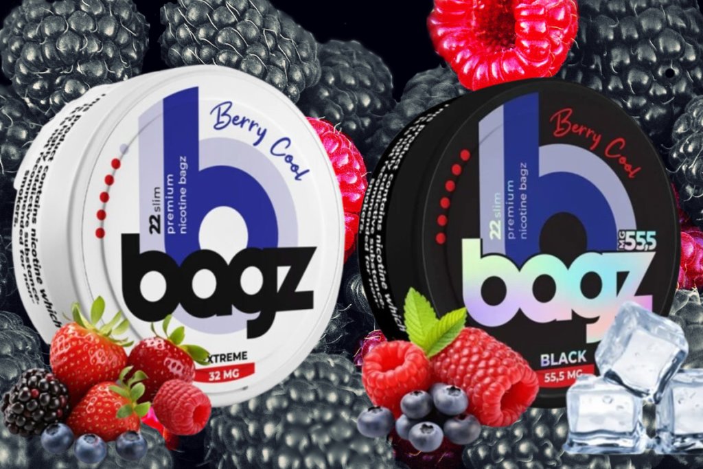 Discover the Ultimate Berry Experience: Bagz Berry Cool Black vs. Bagz Berry Cool Nicotine Pouches