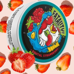 Kurwa Fatality Brutal Strawberry Nicotine Pouches – Explosively Sweet Strawberry Kick