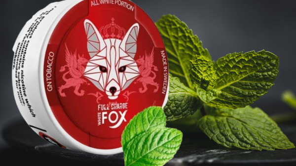 Experience the Ultimate Mint Kick with White Fox Full Charge Nicotine Pouches